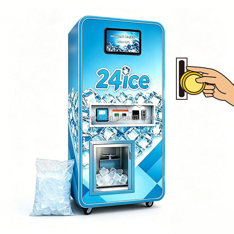 Commercial Vending Machine - Bestseller RO-Wasserreiniger Eisautomat Umkehrosmose-System Automatische Eisstation