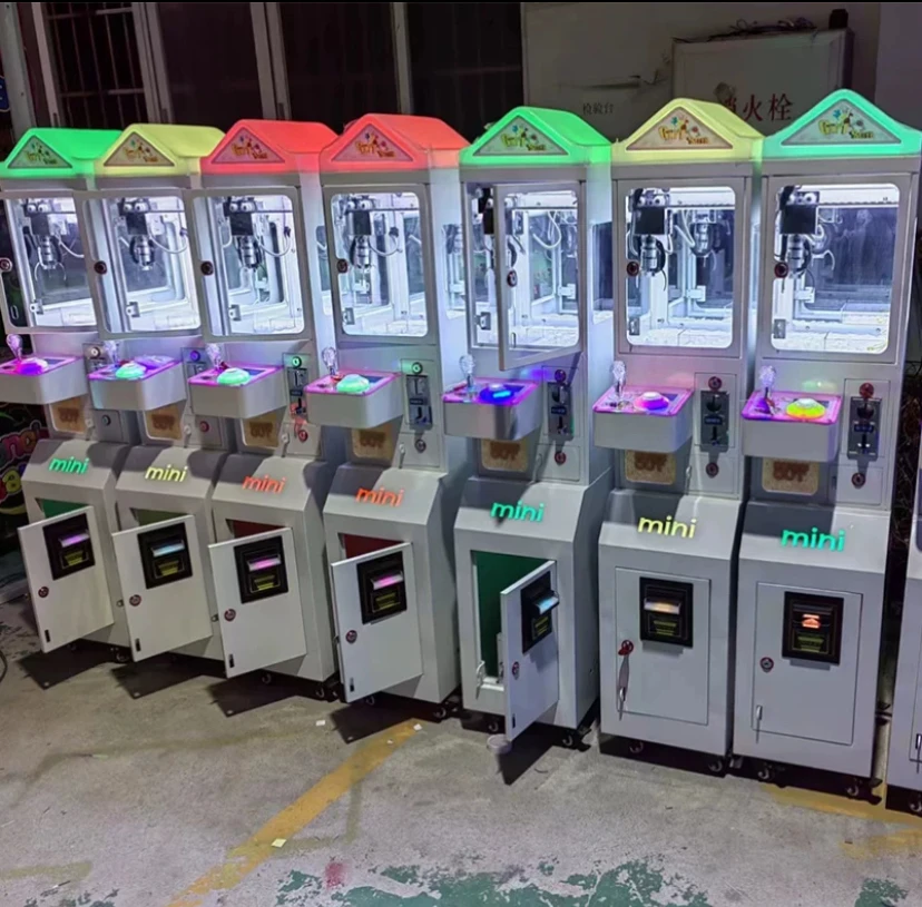 Arcade Toy Vending Machine - Mini-Münzbetriebener Mega Kleiner Greifautomat für Spielhallen