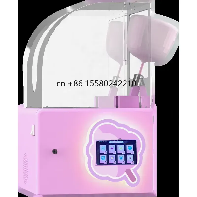 Commercial Vending Machine - 2026 heiß begehrte halbautomatische kleine Zuckerwattemaschine,