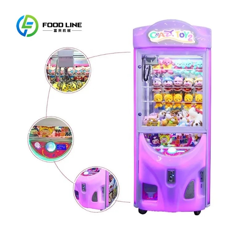 Arcade Toy Vending Machine - Maßgefertigte Münzbetriebene Arcade-Greifautomaten mit Geldscheinannahme für