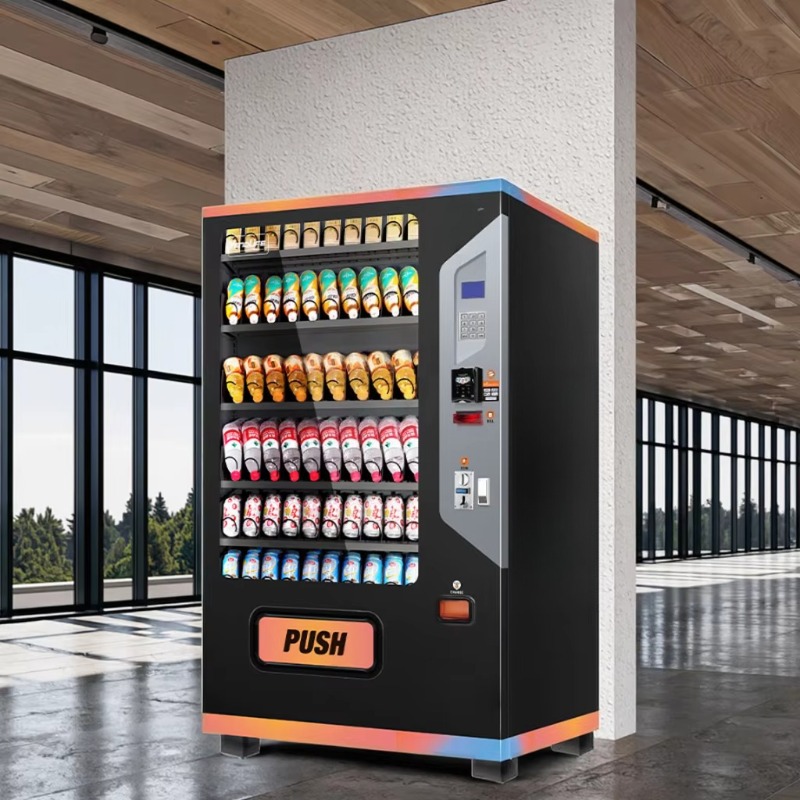 Commercial Vending Machine - Kommerzieller Getränkeautomat mit Smart-Touch-Display, Automatisches Verkaufsgerät