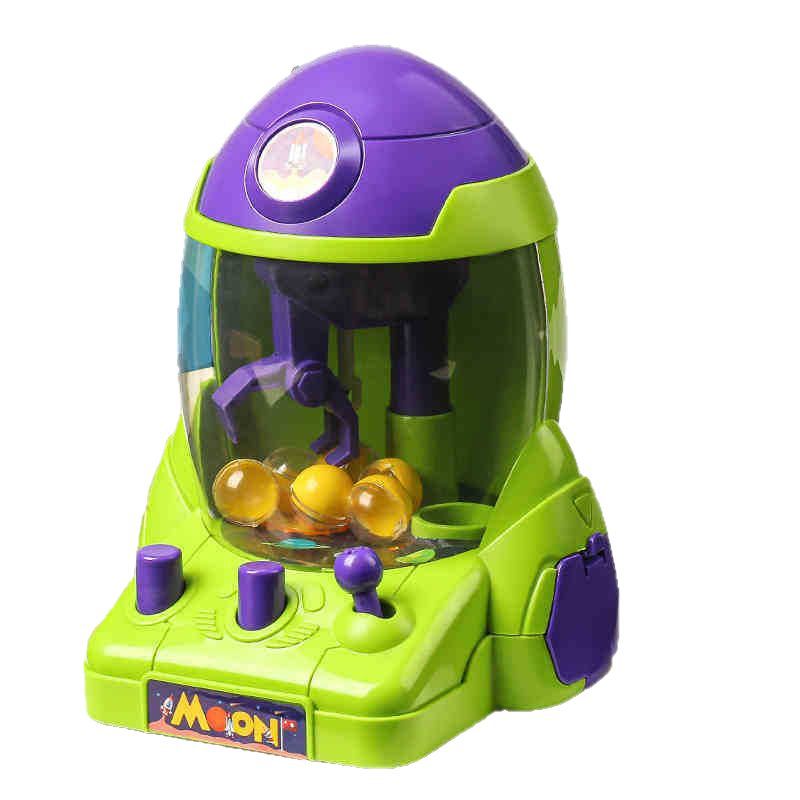 Claw Crane Machine - Mini Weltraum-Raketen Greifautomat Ballgreifer Spielzeug für