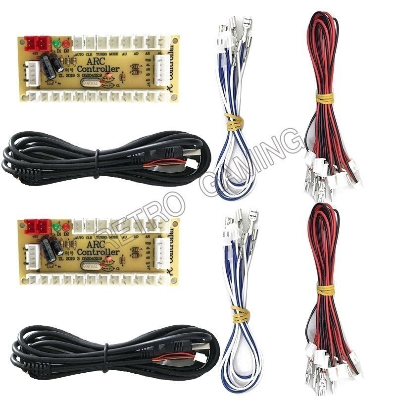 Arcade Ticket Machine - PC USB Null Verzögerung Encoder Platine