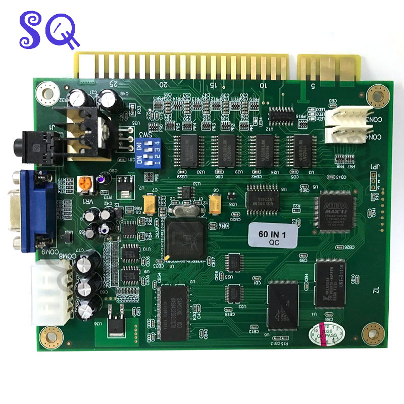 Arcade 60-in-1 Multi-Game-PCB- – Arcade Button Pcb Bewertung und Preis