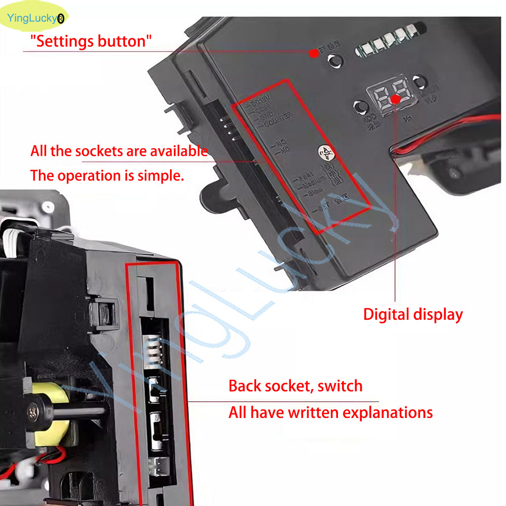 Bunter LED Multi Coin Acceptor – Arcade Ticket Machine Bewertung und Preis