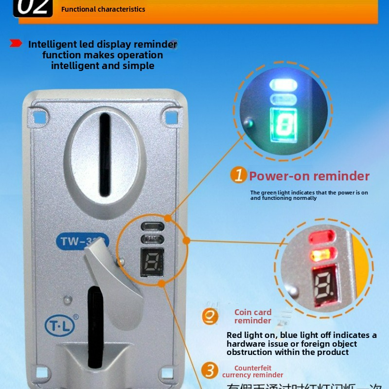 Original TW333 Münzprüfer für  – Token Coin Mechanism Bewertung und Preis