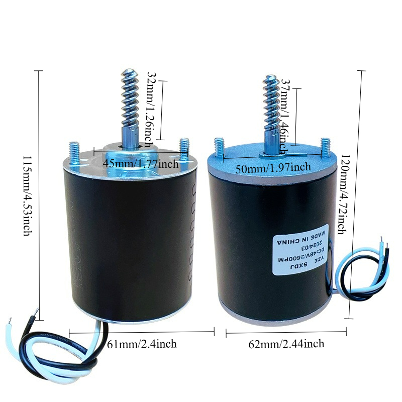 48V Spezialmotor für Greifauto – Crane Claw Motor Bewertung und Preis